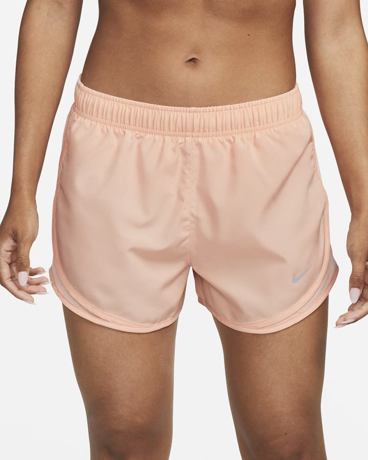 Pantalones Cortos Nike Tempo Running Mujer Naranjas Gris | KWRFV-4862