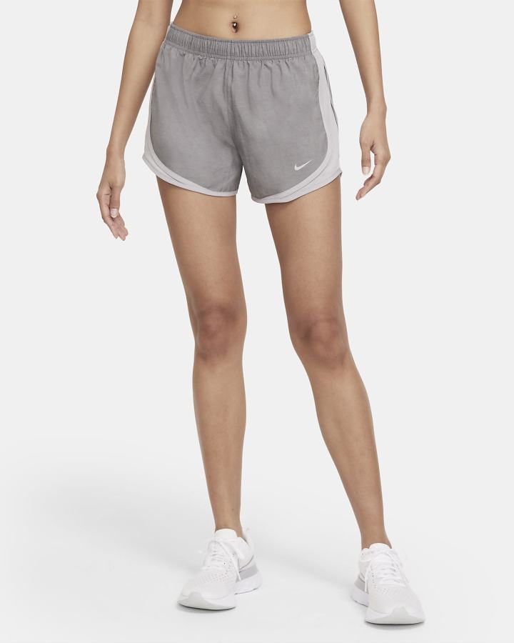 Pantalones Cortos Nike Tempo Running Mujer Gris | MNGHV-4195