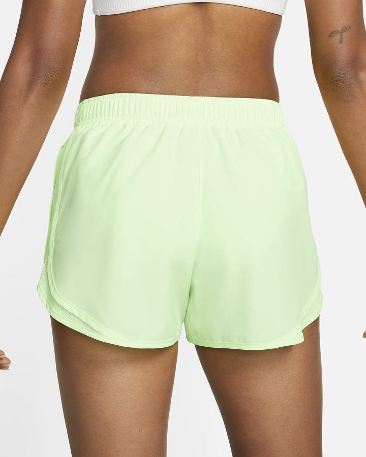 Pantalones Cortos Nike Tempo Running Mujer Verde Gris | OZQEV-8520