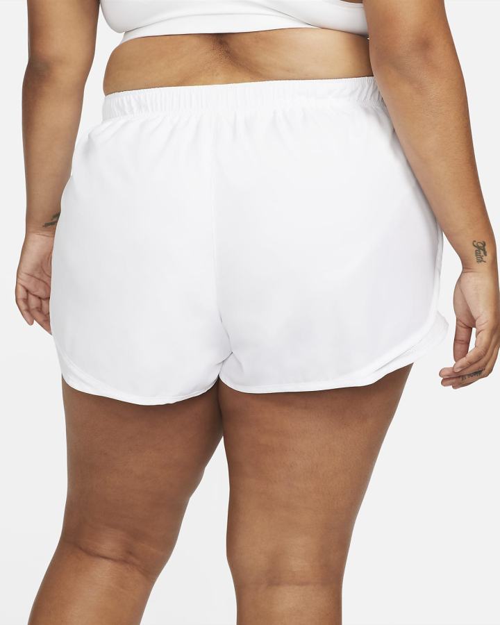 Pantalones Cortos Nike Tempo Running Mujer Blancas Gris | UDGMN-4516