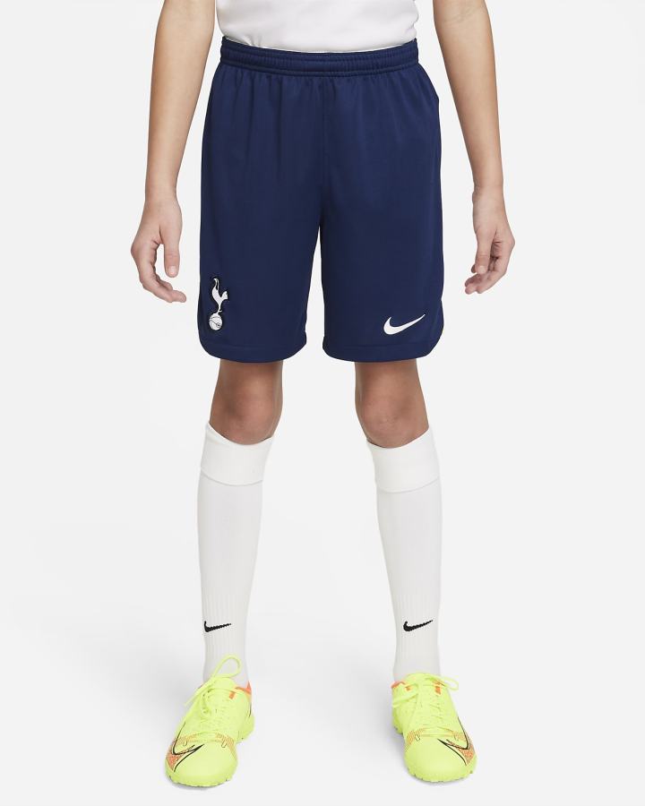 Pantalones Cortos Nike Tottenham Hotspur 2022/23 Stadium Home/Away Kids Dri-FIT Soccer Niño Azules Blancas | MPVAC-9201