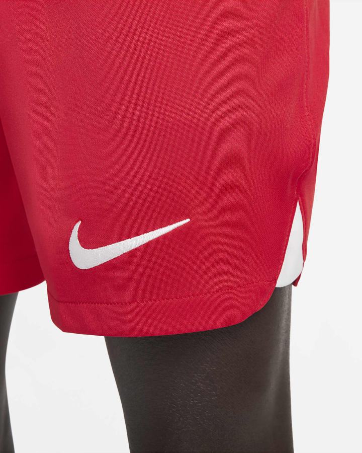 Pantalones Cortos Nike Türkiye 2022/23 Stadium Home Dri-FIT Soccer Hombre Rojas Blancas | ODPWU-9275