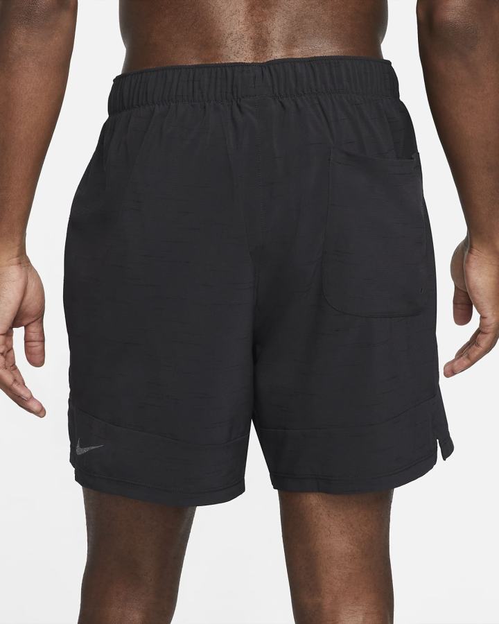 Pantalones Cortos Nike Yoga Dri-FIT Energy Board Hombre Negras Gris | IAXQR-0268