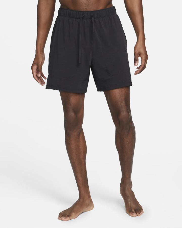 Pantalones Cortos Nike Yoga Dri-FIT Energy Board Hombre Negras Gris | IAXQR-0268