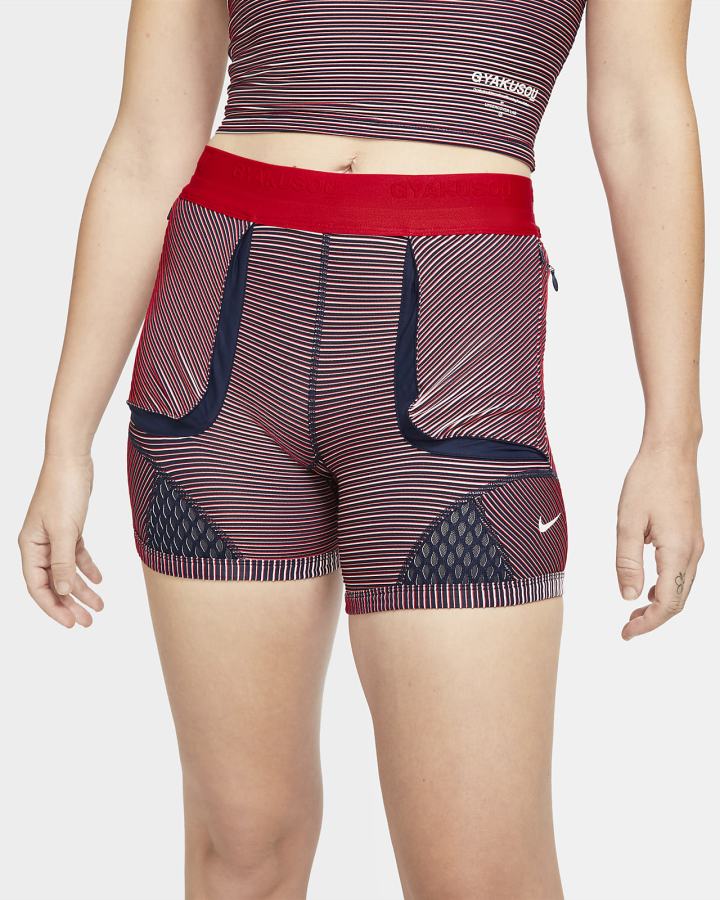 Pantalones Cortos Nike x Gyakusou Utility Mujer Azules Rojas | UBJSH-5627