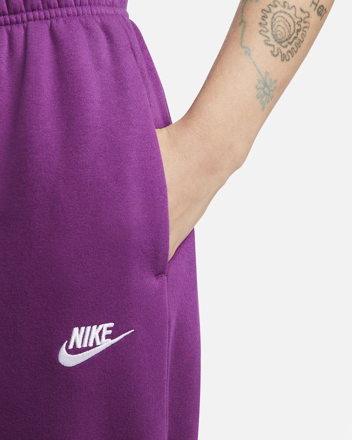Pantalones Deportivos Nike Sportswear Club Fleece Mid-Rise Oversized Mujer Blancas | JZOEA-3574