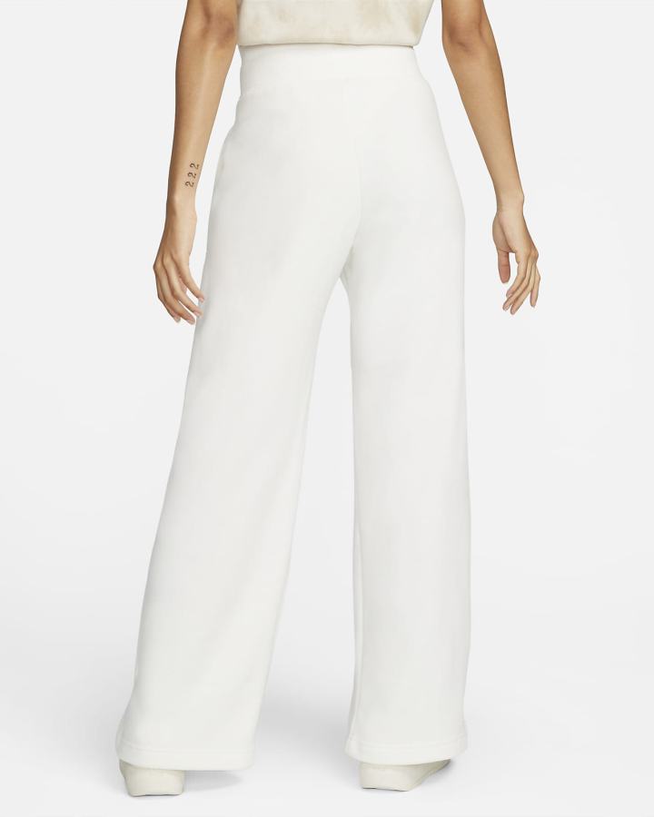 Pantalones Deportivos Nike Sportswear Phoenix Fleece High-Waisted Wide-Leg Mujer Negras | BGZOL-3206