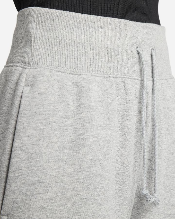 Pantalones Deportivos Nike Sportswear Phoenix Fleece High-Waisted Wide-Leg Mujer Gris Oscuro | CQXKL-0426