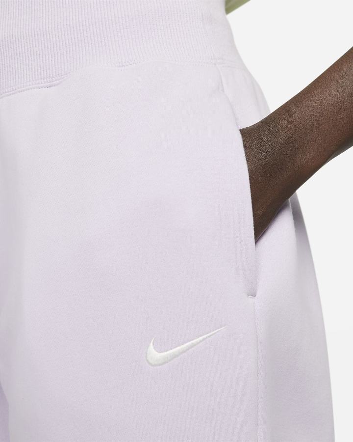 Pantalones Deportivos Nike Sportswear Phoenix Fleece High-Waisted Oversized Mujer Moradas | EWVFH-3042