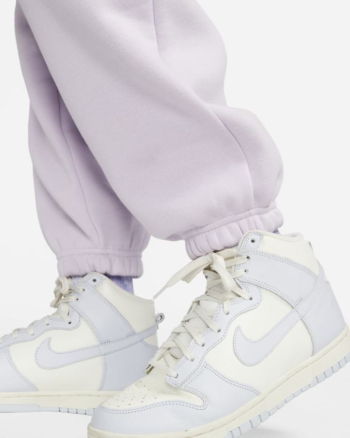 Pantalones Deportivos Nike Sportswear Phoenix Fleece High-Waisted Oversized Mujer Moradas | EWVFH-3042