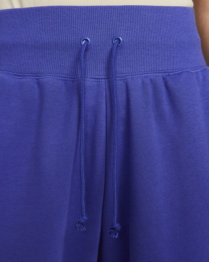 Pantalones Deportivos Nike Sportswear Phoenix Fleece High-Waisted Oversized Mujer Azules | IBHUQ-8251