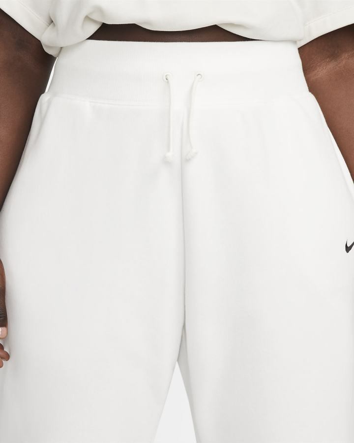 Pantalones Deportivos Nike Sportswear Phoenix Fleece High-Waisted Oversized Mujer Negras | JZLKS-1428