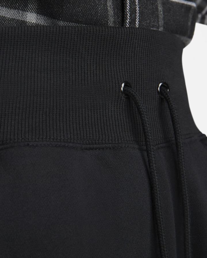 Pantalones Deportivos Nike Sportswear Phoenix Fleece High-Waisted Oversized Mujer Negras | KFLEX-8670