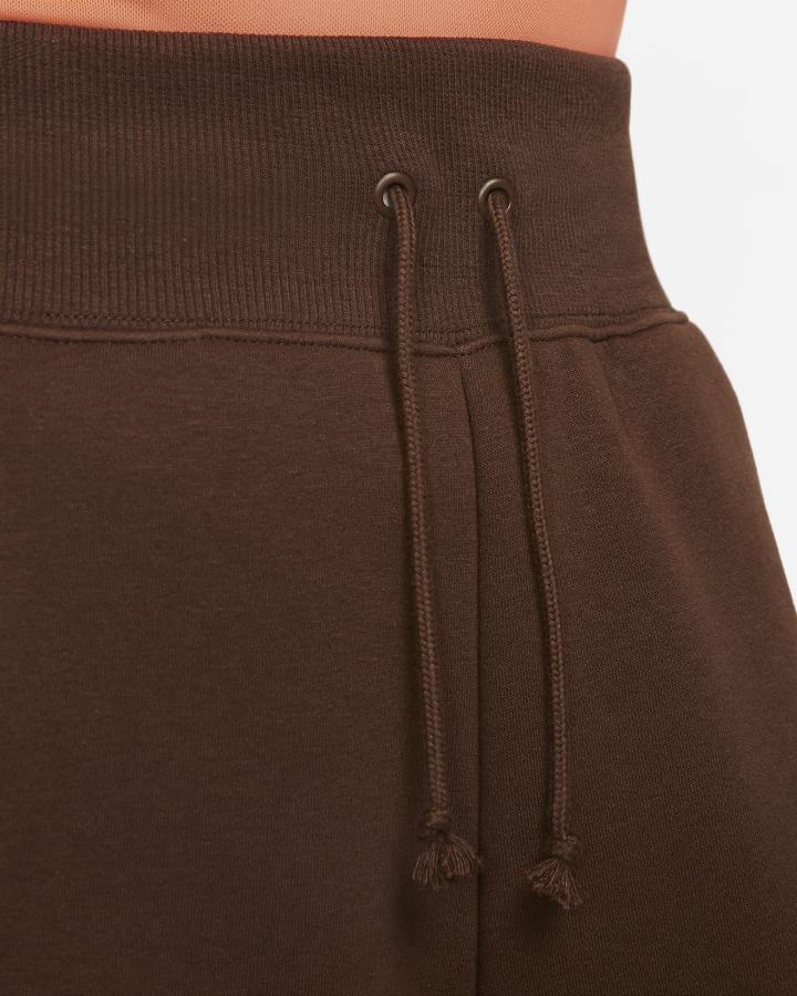 Pantalones Deportivos Nike Sportswear Phoenix Fleece High-Waisted Wide-Leg Mujer Negras | LYCJB-4098