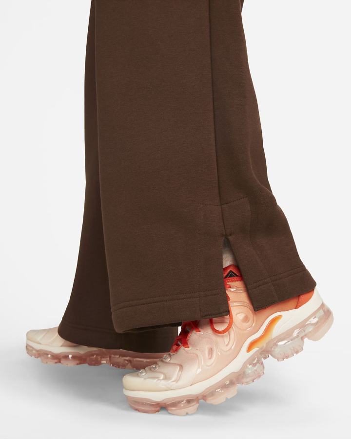 Pantalones Deportivos Nike Sportswear Phoenix Fleece High-Waisted Wide-Leg Mujer Negras | LYCJB-4098