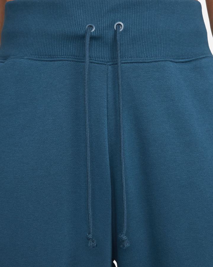 Pantalones Deportivos Nike Sportswear Phoenix Fleece High-Waisted Oversized Mujer Azules | SOBVD-0861