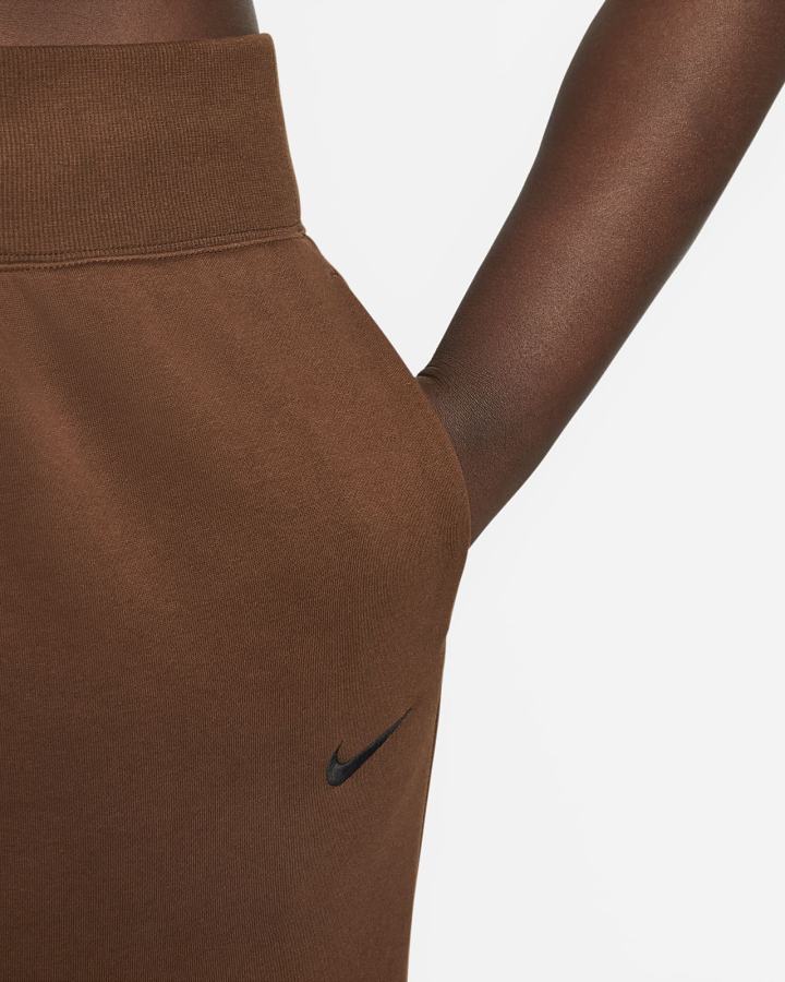 Pantalones Deportivos Nike Sportswear Phoenix Fleece High-Waisted Oversized Mujer Negras | TXRYF-5074