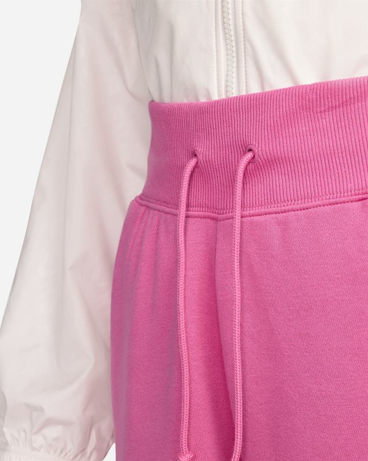 Pantalones Deportivos Nike Sportswear Phoenix Fleece High-Waisted Oversized Mujer Rosas | UJEQX-5683