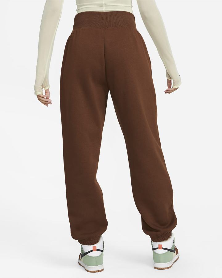Pantalones Deportivos Nike Sportswear Phoenix Fleece High-Waisted Oversized Mujer Negras | ZJGKM-5148