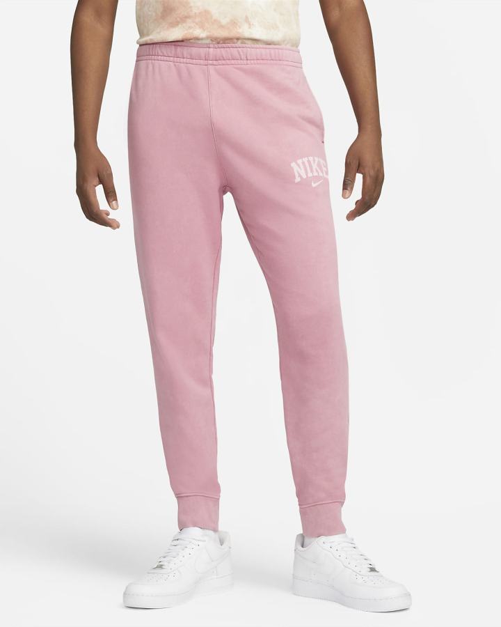 Pantalones Jogger Nike Sportswear Arch French Terry Hombre Rosas | DIRBQ-6423