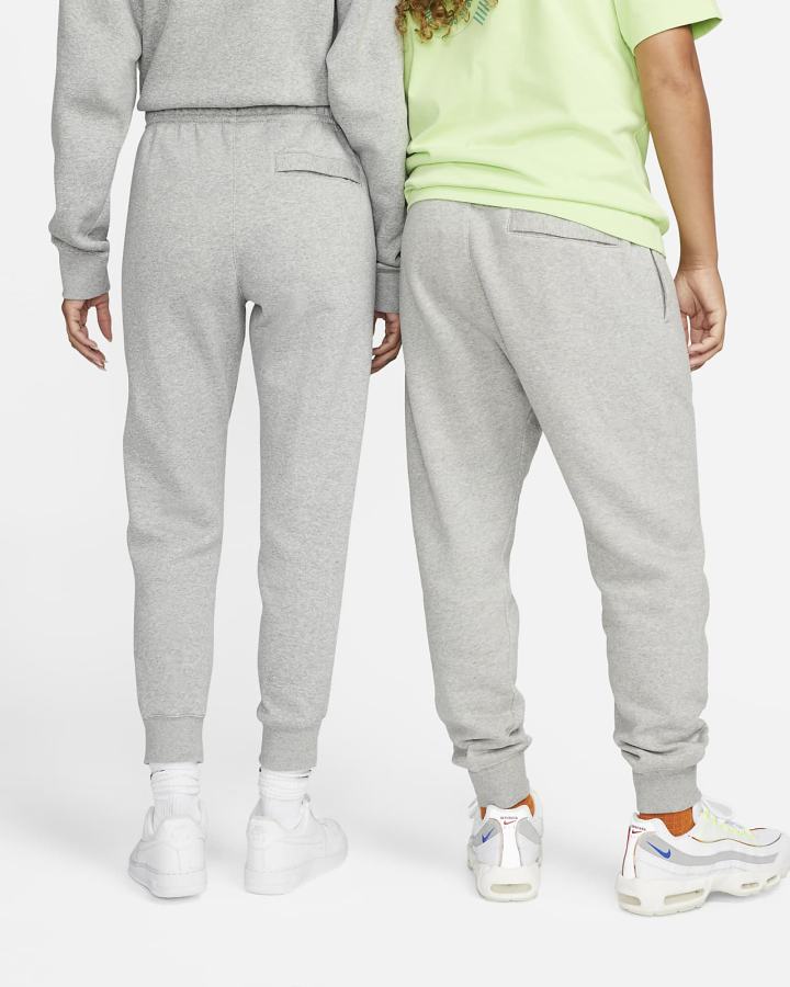 Pantalones Jogger Nike Sportswear Club Fleece Hombre Gris Oscuro Plateadas Blancas | AIYXB-7562