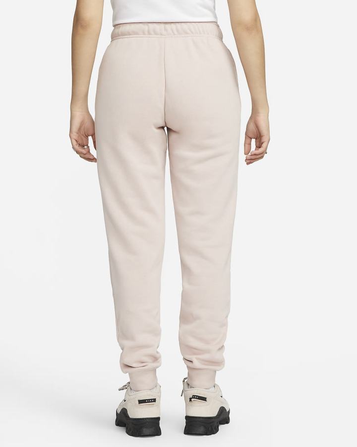Pantalones Jogger Nike Sportswear Club Fleece Mid-Rise Mujer Rosas Blancas | BJDPN-2971