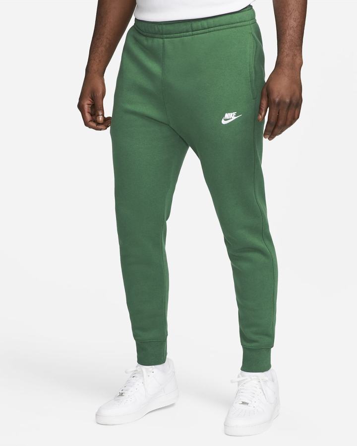 Pantalones Jogger Nike Sportswear Club Fleece Hombre Verde Blancas | DOZEX-4657