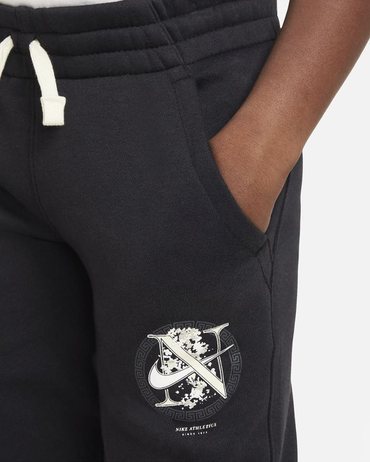 Pantalones Jogger Nike Sportswear Club Fleece Kids Niño Negras | EUZYK-7951