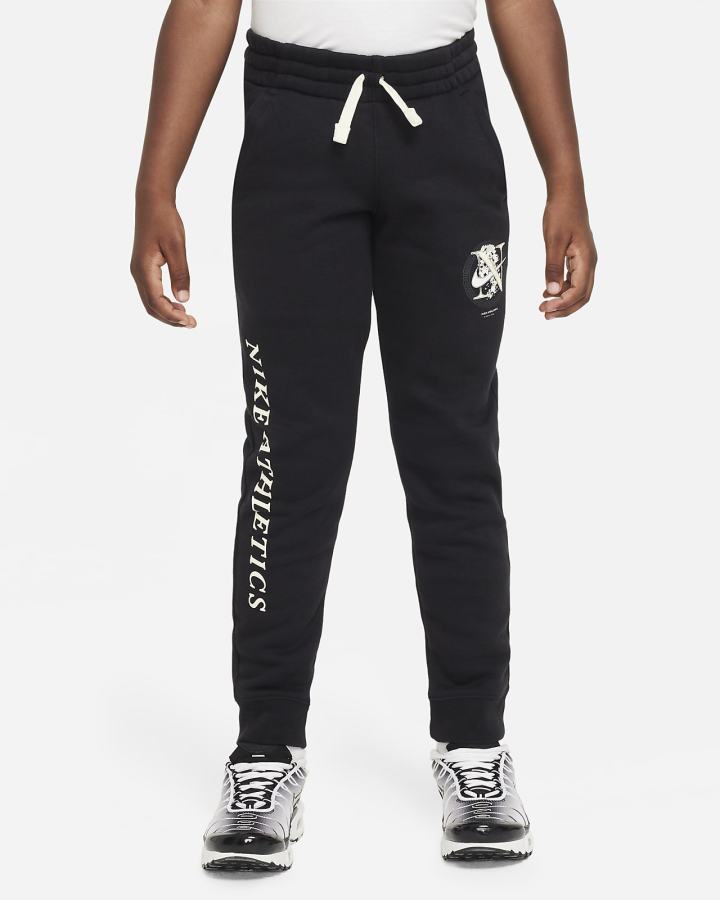 Pantalones Jogger Nike Sportswear Club Fleece Kids Niño Negras | EUZYK-7951