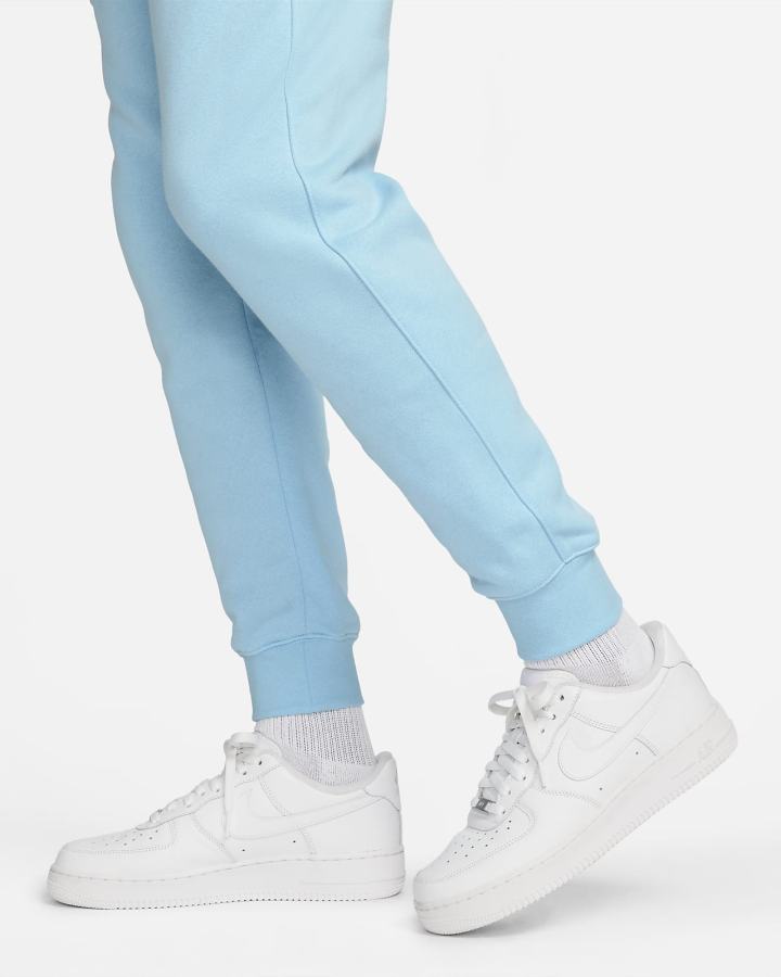 Pantalones Jogger Nike Sportswear Club Fleece Hombre Azules Blancas | EVXIC-7214