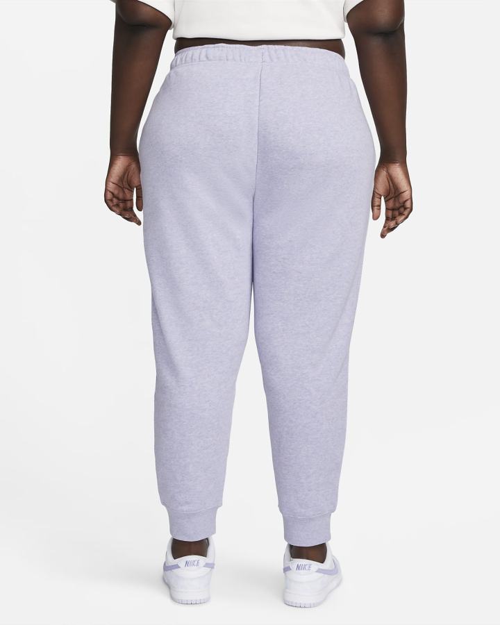 Pantalones Jogger Nike Sportswear Club Fleece Mid-Rise Mujer Blancas | GBZEF-5601