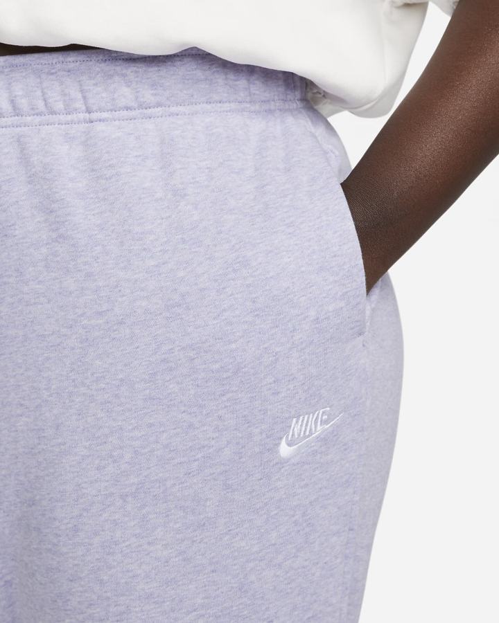 Pantalones Jogger Nike Sportswear Club Fleece Mid-Rise Mujer Blancas | GBZEF-5601