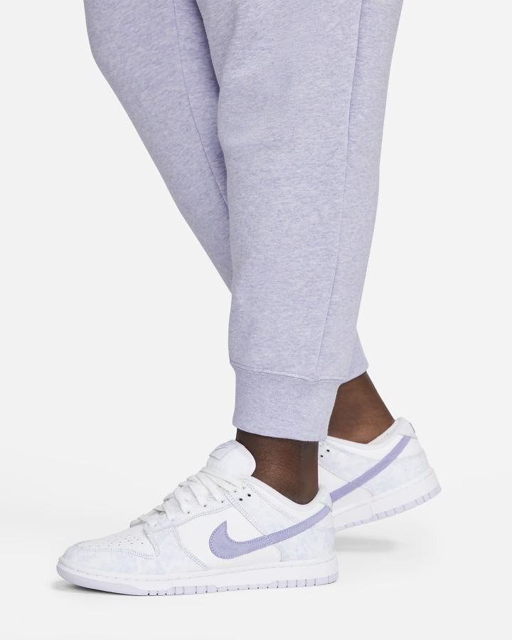 Pantalones Jogger Nike Sportswear Club Fleece Mid-Rise Mujer Blancas | GBZEF-5601