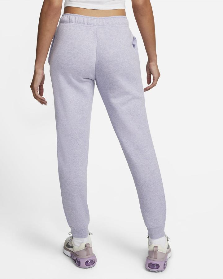 Pantalones Jogger Nike Sportswear Club Fleece Mid-Rise Mujer Blancas | GVODK-7439