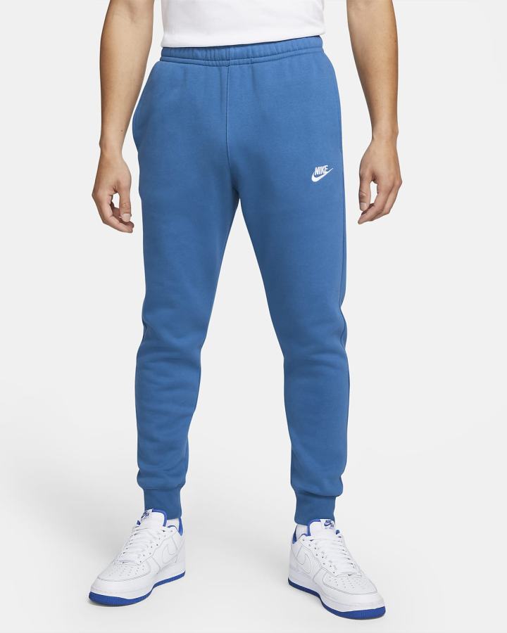 Pantalones Jogger Nike Sportswear Club Fleece Mujer Azules Oscuro Blancas | JADHO-7968