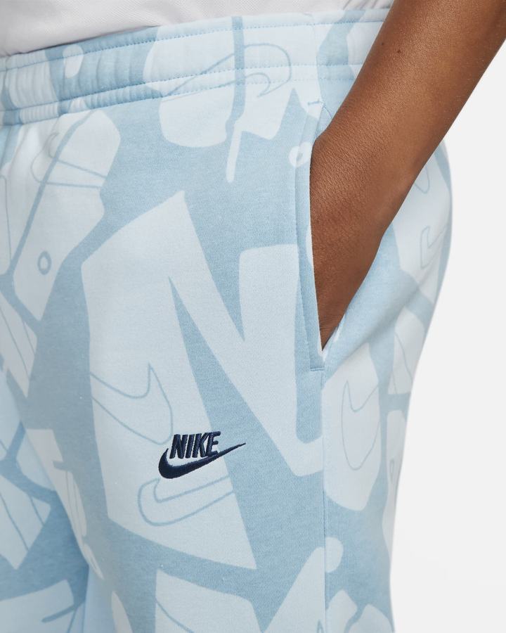 Pantalones Jogger Nike Sportswear Club Fleece+ Print Hombre Azules Azul Marino | KUABW-6213
