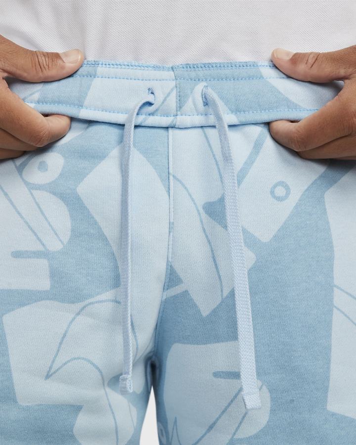 Pantalones Jogger Nike Sportswear Club Fleece+ Print Hombre Azules Azul Marino | KUABW-6213