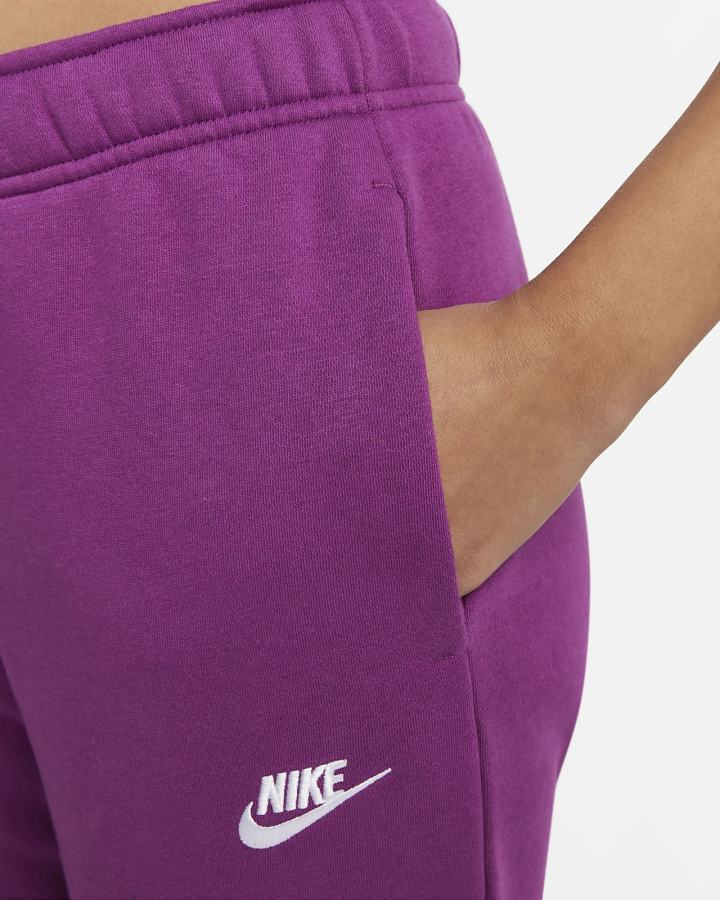 Pantalones Jogger Nike Sportswear Club Fleece Mid-Rise Mujer Blancas | MCKWZ-4930