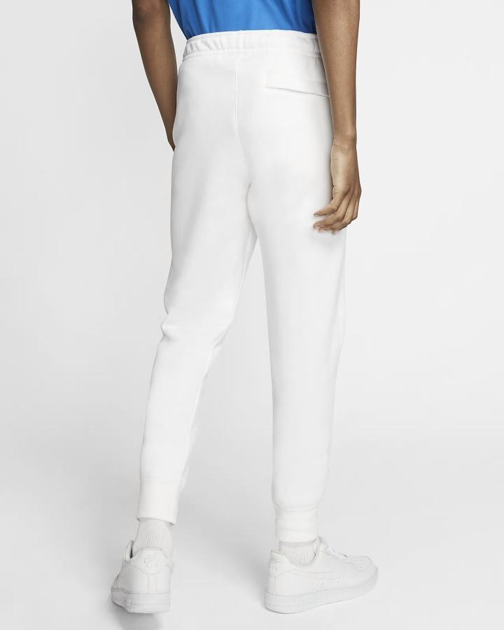 Pantalones Jogger Nike Sportswear Club Fleece Mujer Blancas Negras | MLVEI-1793