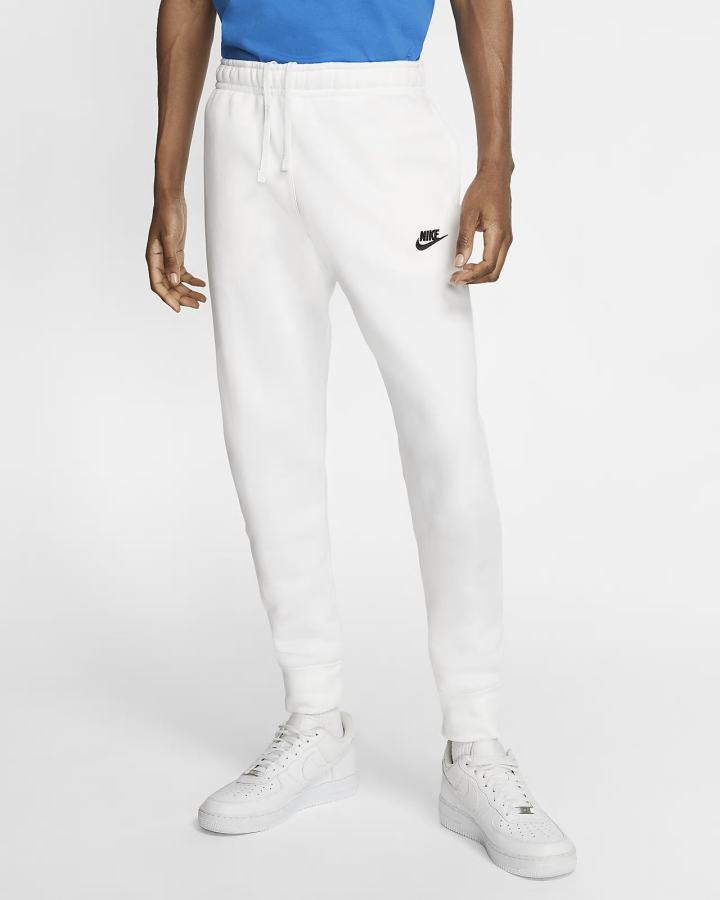 Pantalones Jogger Nike Sportswear Club Fleece Hombre Blancas Negras | OAFKU-3180