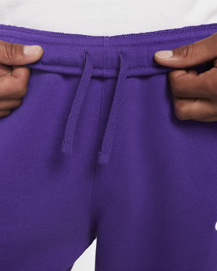 Pantalones Jogger Nike Sportswear Club Fleece Mujer Moradas Blancas | OTXDI-0598