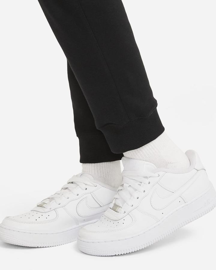 Pantalones Jogger Nike Sportswear Club Fleece Kids Niño Negras Blancas | PINKY-8257