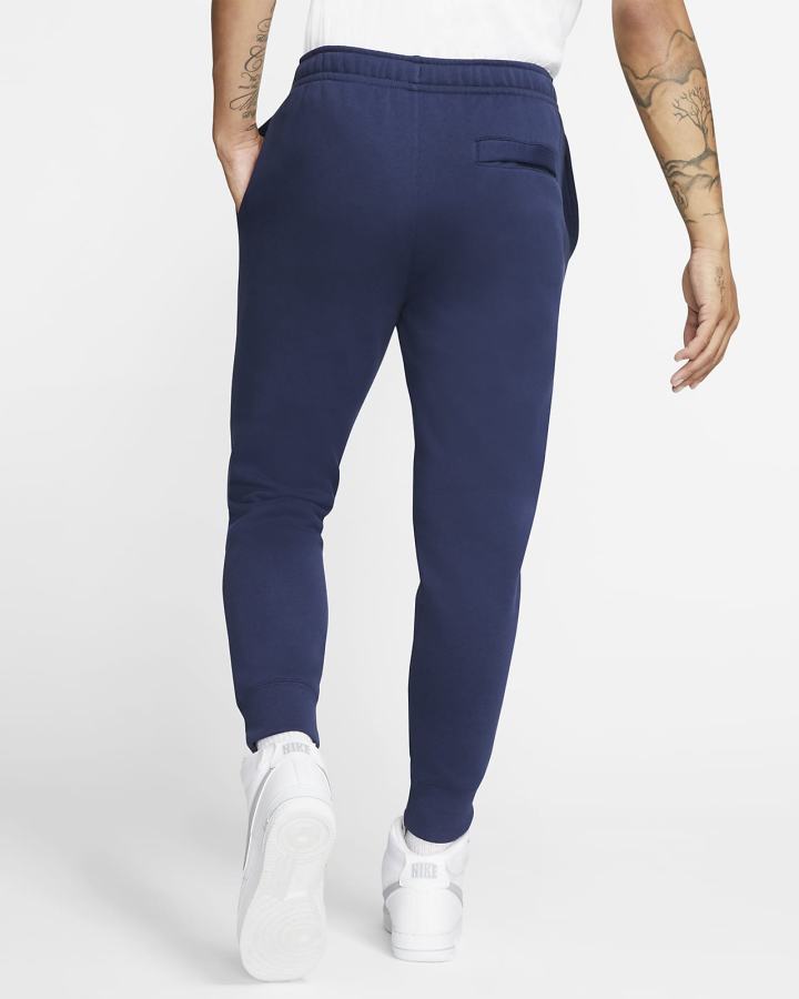 Pantalones Jogger Nike Sportswear Club Fleece Mujer Azul Marino Blancas | QPLRT-0451