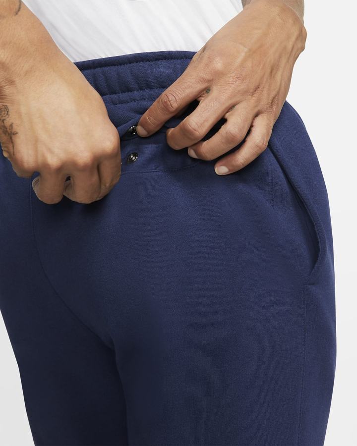 Pantalones Jogger Nike Sportswear Club Fleece Mujer Azul Marino Blancas | QPLRT-0451