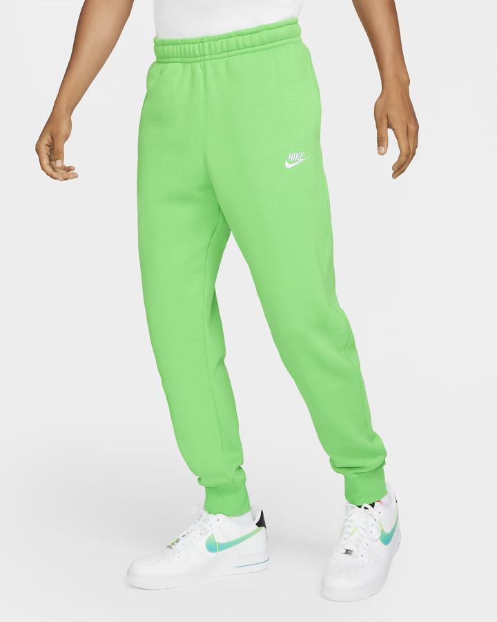Pantalones Jogger Nike Sportswear Club Fleece Mujer Verde Claro Blancas | UMBIX-4591
