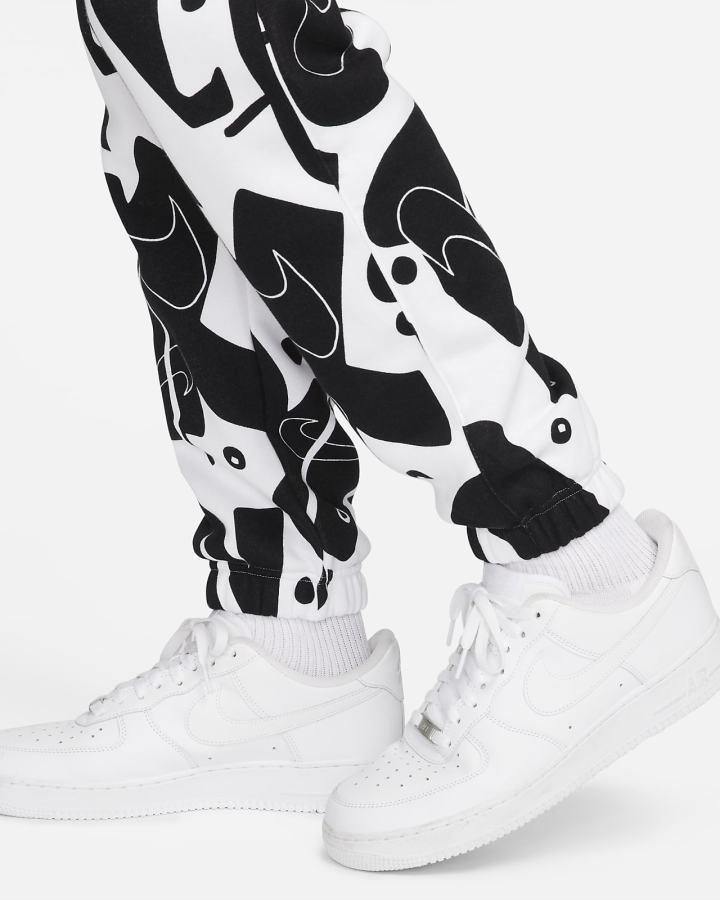 Pantalones Jogger Nike Sportswear Club Fleece+ Print Hombre Negras Rojas Claro | WCXRA-5829