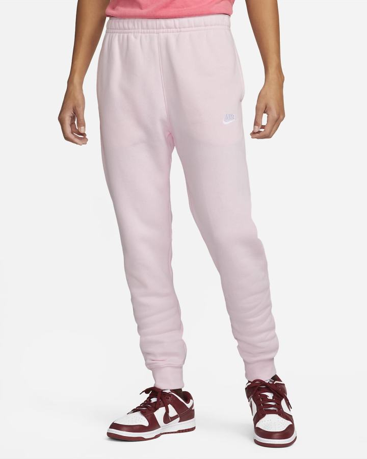 Pantalones Jogger Nike Sportswear Club Fleece Hombre Rosas Blancas | YOLNX-0498