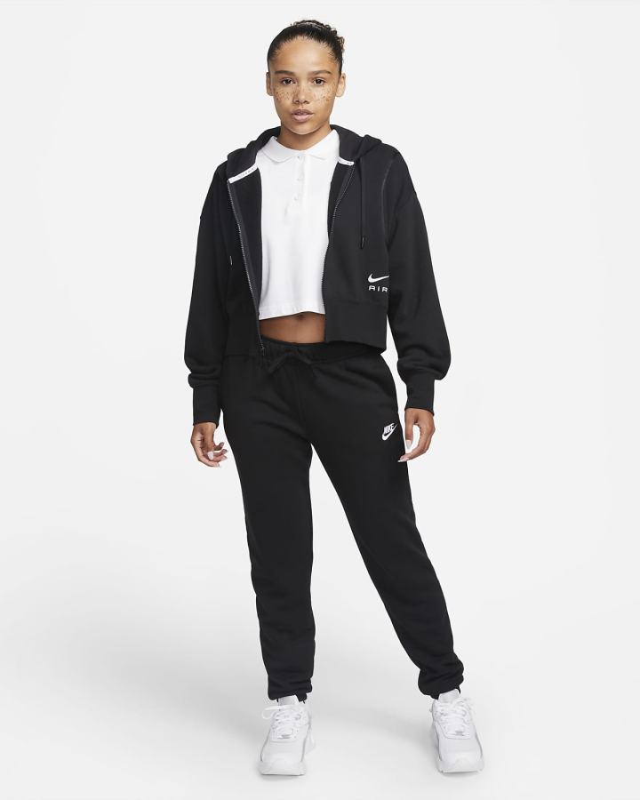 Pantalones Jogger Nike Sportswear Club Fleece Mid-Rise Mujer Beige Blancas | ZHSVP-0758