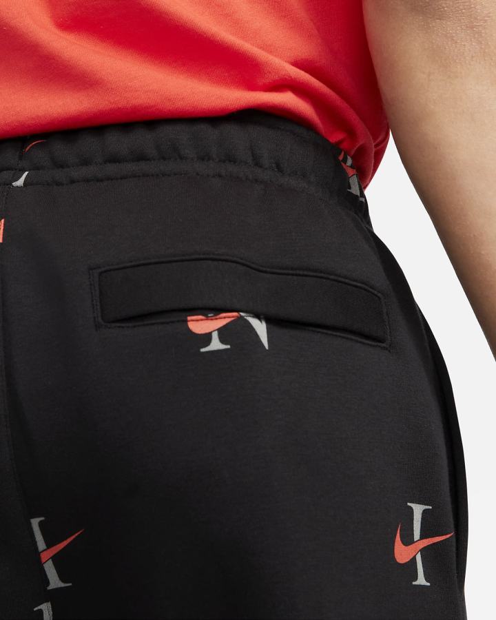 Pantalones Jogger Nike Sportswear Club Hombre Negras Naranjas | LAZNY-2986