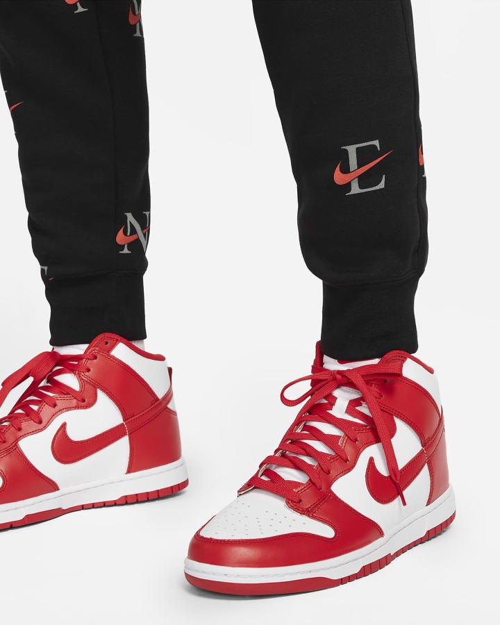Pantalones Jogger Nike Sportswear Club Hombre Negras Naranjas | LAZNY-2986